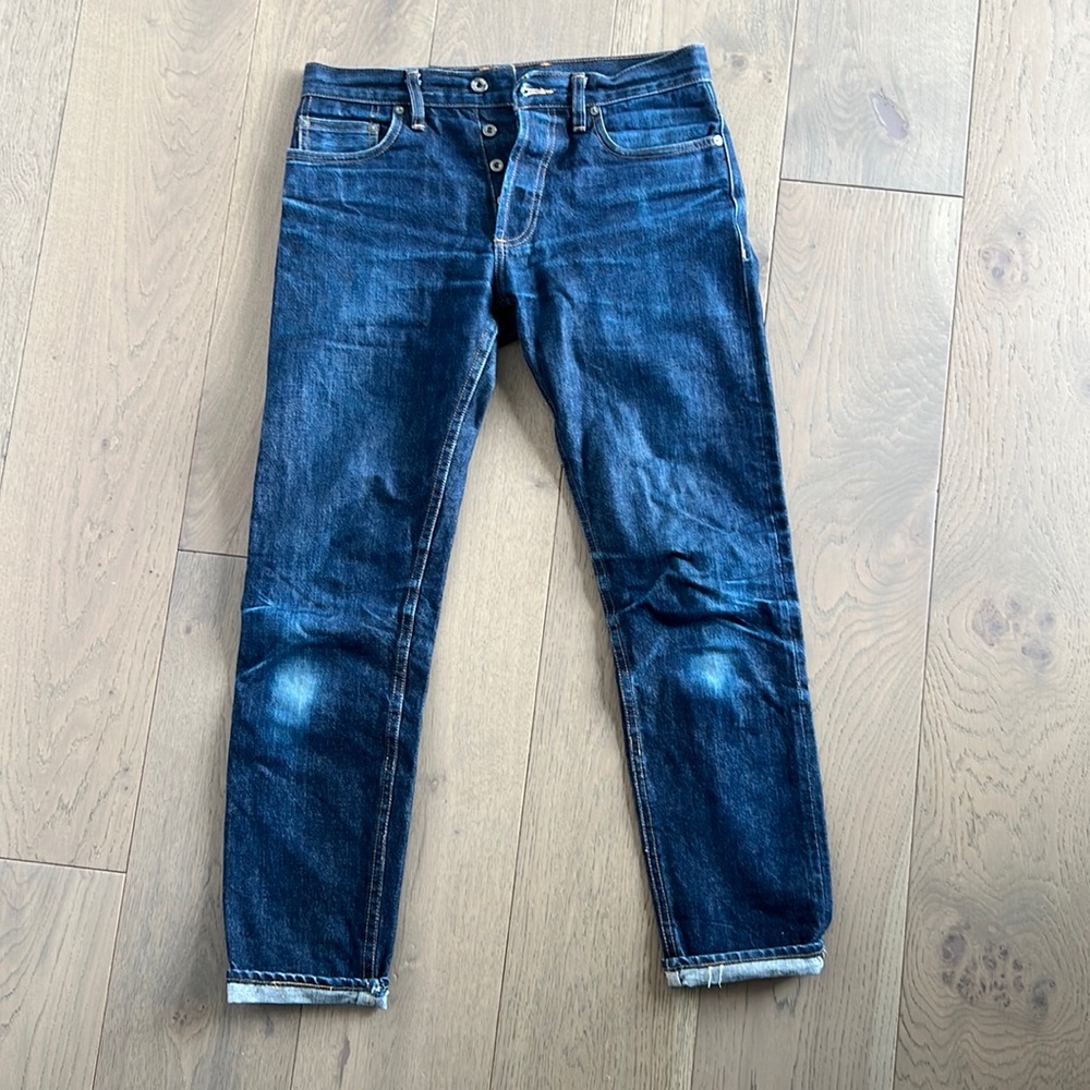3Sixteen Slim Tapered Japanese Denim in Size 31